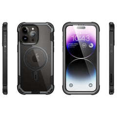 OVITEK SUPCASE IBLSN ARES MAG MAGSAFE IPHONE 15 PRO MAX ČRN.