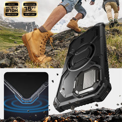 OVITEK SUPCASE IBLSN ARMORBOX MAG MAGSAFE IPHONE 16E ČRN.