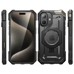 OVITEK SUPCASE UB GRIP MAG MAGSAFE IPHONE 16 ČRNÝ