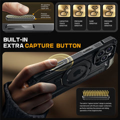 OVITEK SUPCASE UB GRIP MAG MAGSAFE IPHONE 16 PRO ČRN ČRNO