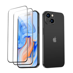 OTRDJENO STEKLO ESR TEMPERED GLASS 2-PACK IPHONE 15 ČRNA