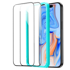 OTRDJENO STEKLO ESR TEMPERED GLASS 2-PACK IPHONE 15 ČRNA