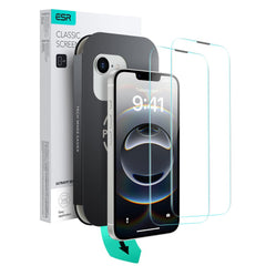 KALJENO STEKLO ESR ULTRAFIT KALJENO STEKLO 2-PACK IPHONE 13 / 13 PRO / 14 / 16E PROZORNO