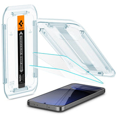 KALJENO STEKLO SPIGEN GLAS.TR "EZ FIT" 2-PACK GALAXY S24 FE PROZORNO