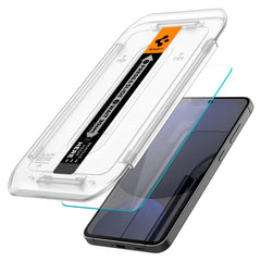 KALJENO STEKLO SPIGEN GLAS.TR "EZ FIT" 2-PACK GALAXY S24 FE PROZORNO