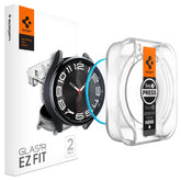 KALJENO STEKLO SPIGEN GLAS.TR ”EZ-FIT” 2-PACK GALAXY WATCH 6 CLASSIC (43 MM) PROZORNO