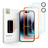 TRDNO STEKLO TECH-PROTECT SUPREME SET 3-PACK IPHONE 16 PROZORNO