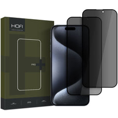 TVRDO STEKLO HOFI ANTI SPY GLASS PRO+ 2-PACK IPHONE 16 PRO PRIVATNOST