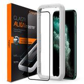TRDNO STEKLO SPIGEN ALM GLASS FC IPHONE 11 PRO MAX ČRNA