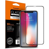 TRDNO STEKLO SPIGEN GLASS FC IPHONE X/XS ČRNA