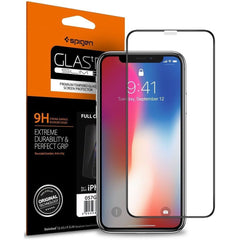 TRDNO STEKLO SPIGEN GLASS FC IPHONE X/XS ČRNA