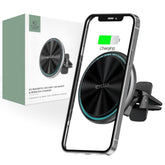 DRŽALO ZA TELEFON V AVTU S BREZŽIČNIM POLNJENJEM TECH-PROTECT A2 MAGNETIC MAGSAFE VENT CAR MOUNT WIRELESS CHARGER 15W ČRNA