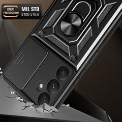 OVITEK TECH-PROTECT CAMSHIELD PRO GALAXY A55 5G ČRNÝ