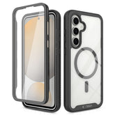 OVITEK TECH-PROTECT DEFENSE MAGSAFE GALAXY S25 ČRN.