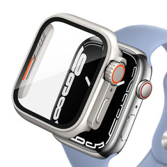 360° ZAŠČITNA OVITKA ZA APPLE WATCH 44 MM DOOP DEFENSE 360GUARD TITAN/ORANŽNA