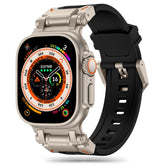 REMENIČEK TECH-PROTECT DELTA PRO APPLE WATCH 6 / 7 / 8 / 9 / 10 / SE / ULTRA 1 / 2 (44 / 45 / 46 / 49 MM) ČRNA/TITANOVA