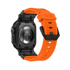 REMENIČEK TECH-PROTECT DELTA PRO APPLE WATCH 6 / 7 / 8 / 9 / 10 / SE / ULTRA 1 / 2 (44 / 45 / 46 / 49 MM) ORANŽNA/ČRNA
