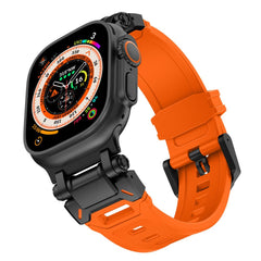 REMENIČEK TECH-PROTECT DELTA PRO APPLE WATCH 6 / 7 / 8 / 9 / 10 / SE / ULTRA 1 / 2 (44 / 45 / 46 / 49 MM) ORANŽNA/ČRNA