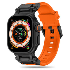 REMENIČEK TECH-PROTECT DELTA PRO APPLE WATCH 6 / 7 / 8 / 9 / 10 / SE / ULTRA 1 / 2 (44 / 45 / 46 / 49 MM) ORANŽNA/ČRNA