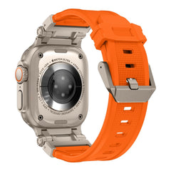 REMENIČEK TECH-PROTECT DELTA PRO APPLE WATCH 6 / 7 / 8 / 9 / 10 / SE / ULTRA 1 / 2 (44 / 45 / 46 / 49 MM) ORANŽNA/TITANOVA