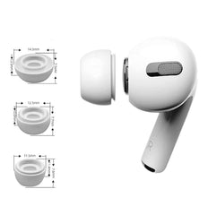 TECH-PROTECT UŠESNI NASLONI 3-PACK APPLE AIRPODS PRO 1 / 2 ČRNA