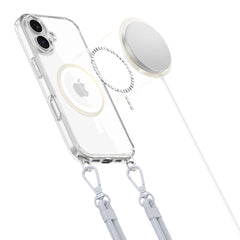 OVITEK TECH-PROTECT FLEXAIR CHAIN MAGSAFE IPHONE 16 SIVA IN ROZA