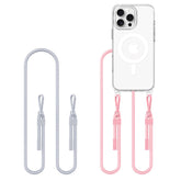 OVITEK TECH-PROTECT FLEXAIR CHAIN MAGSAFE IPHONE 16 PRO SIVA IN ROZA
