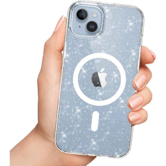OVITEK TECH-PROTECT FLEXAIR HYBRID MAGSAFE IPHONE 15 GLITTER CLEAR