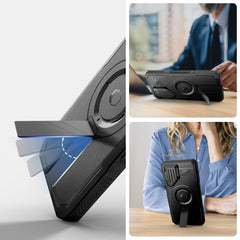 OVITEK TECH-PROTECT KEVLAR MAGSAFE+ GALAXY S25 ČRNÝ