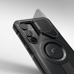 OVITEK TECH-PROTECT KEVLAR MAGSAFE+ GALAXY S25+ PLUS ČRN.