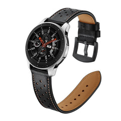 REMENIČ HEYBAND USNJE SAMSUNG GALAXY WATCH 46MM ČRNA