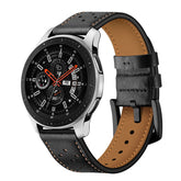 REMENIČ HEYBAND USNJE SAMSUNG GALAXY WATCH 46MM ČRNA