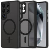 OVITEK TECH-PROTECT MAGCAM MAGSAFE GALAXY S25 ULTRA MAT ČRNA