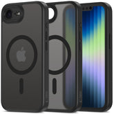 OVITEK TECH-PROTECT MAGCAM MAGSAFE IPHONE 16E MAT MAT ČRNA