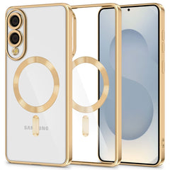 OVITEK TECH-PROTECT MAGFLEX MAGSAFE GALAXY S25 EDGE SREBRNO ZLATA