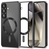 OVITEK TECH-PROTECT MAGFLEX MAGSAFE GALAXY S25 SREBRNO ČRN.