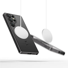 OVITEK TECH-PROTECT MAGFLEX MAGSAFE GALAXY S25 ULTRA SREBRNO ČRN.