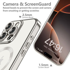 OVITEK TECH-PROTECT MAGFLEX MAGSAFE IPHONE 16 PRO MAX SREBRN TITAN