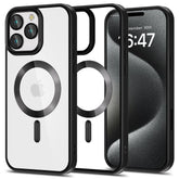 OVITEK TECH-PROTECT MAGFLEX MAGSAFE IPHONE 16 PRO SATIN ČRNA