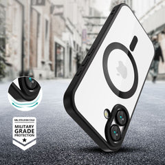 OVITEK TECH-PROTECT MAGFLEX MAGSAFE IPHONE 16 SATIN BLACK