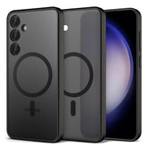 OVITEK TECH-PROTECT MAGMAT MAGSAFE GALAXY S24 MAT ČRNA