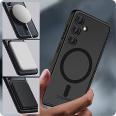 OVITEK TECH-PROTECT MAGMAT MAGSAFE GALAXY S24 ULTRA MAT ČRNA