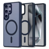 OVITEK TECH-PROTECT MAGMAT MAGSAFE GALAXY S25 ULTRA MAT MATIČNO MODRA