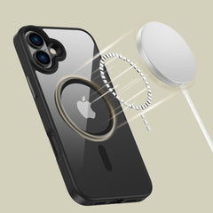 OVITEK ZA IPHONE 16 PLUS TECH-PROTECT MAGMAT MAGSAFE ČRN/PROZOREN