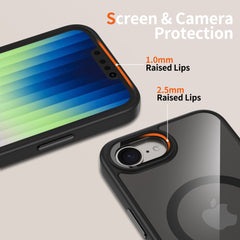 OVITEK TECH-PROTECT MAGMAT MAGSAFE IPHONE 16E ČRN/PROZOREN