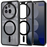 OVITEK TECH-PROTECT MAGMAT MAGSAFE NOTHING PHONE 3A PRO ČRN/PROZOREN