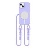 OVITEK TECH-PROTECT MAGNECKLACE MAGSAFE IPHONE 15 LAVANDA