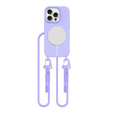 OVITEK TECH-PROTECT MAGNECKLACE MAGSAFE IPHONE 15 PRO LAVANDA