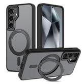 OVITEK TECH-PROTECT MAGRING MAGSAFE GALAXY S25 MAT MAT ČRNA