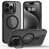 TECH-PROTECT MAGSTAND MAGSAFE IPHONE 15 PRO MAT ČRNA